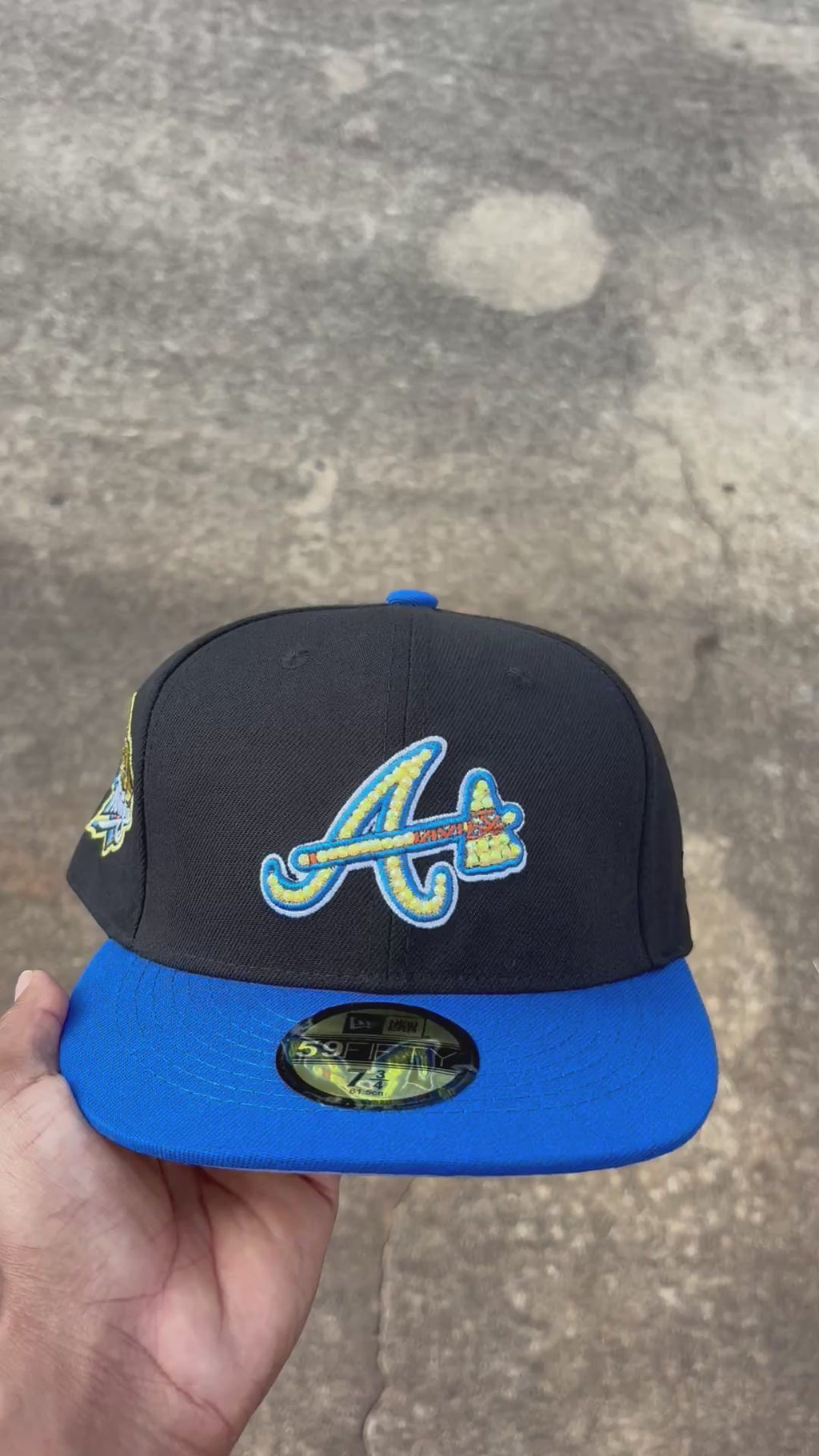 Atlanta Braves fitted cap ￼